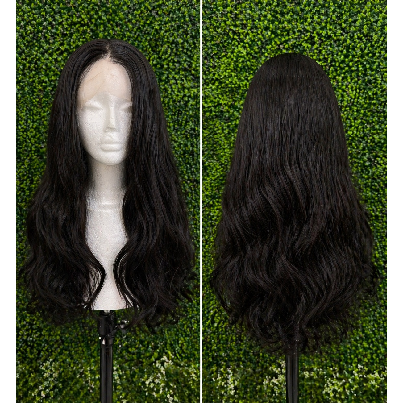 KB 20” Loose Body Wave Lace Front Wig – Mixed Blend